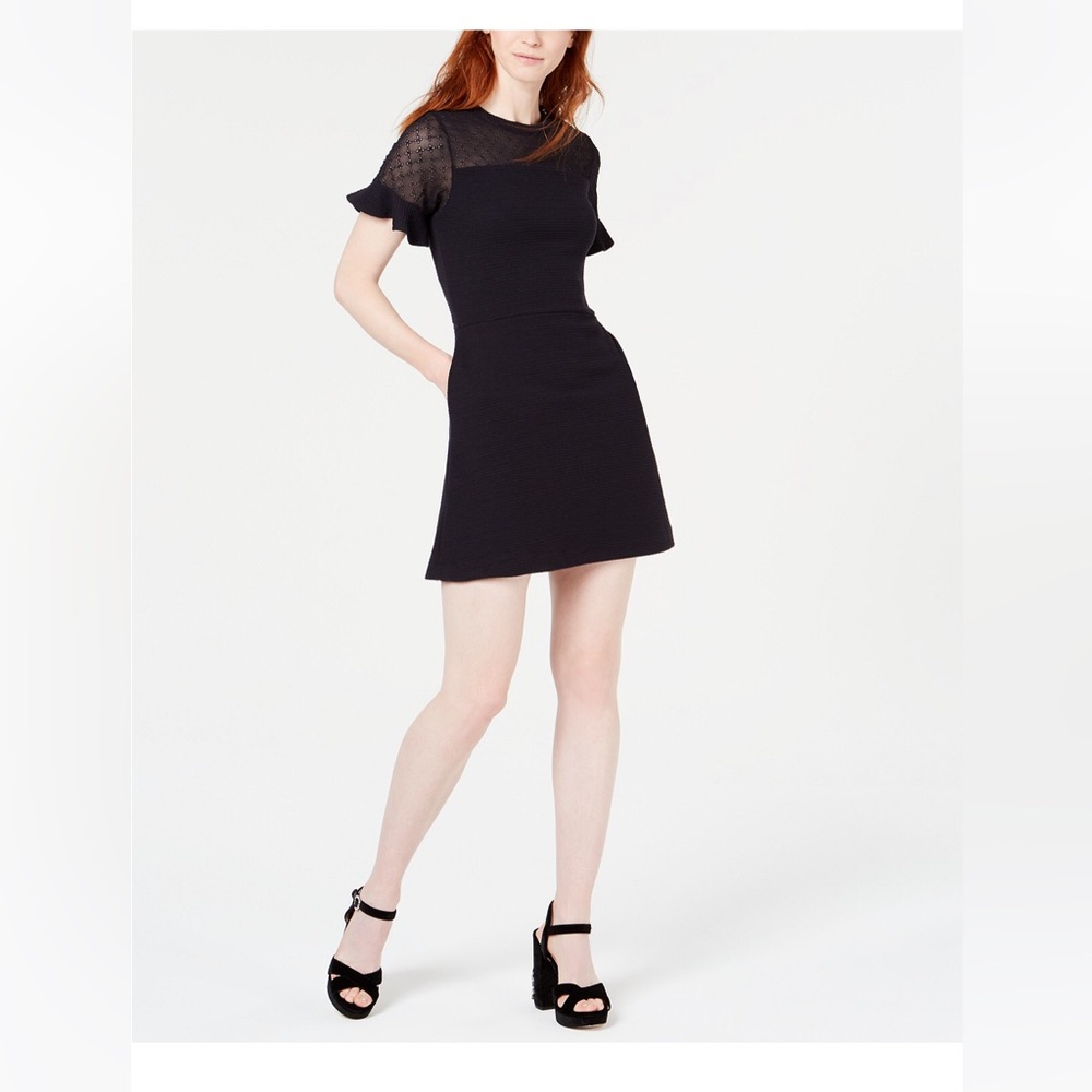 French Connection Black Mini Dress